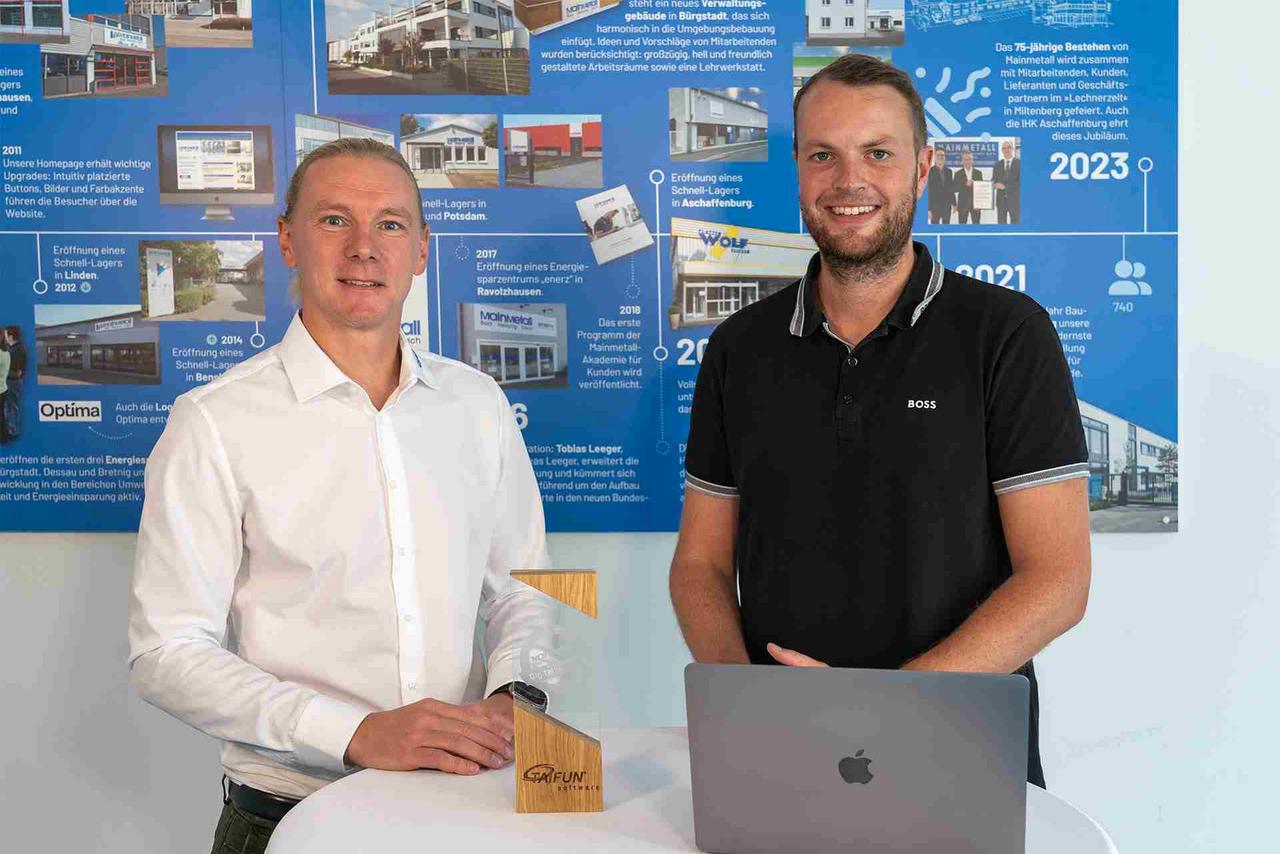 Übergabe der Digital+ Partner Auszeichnung