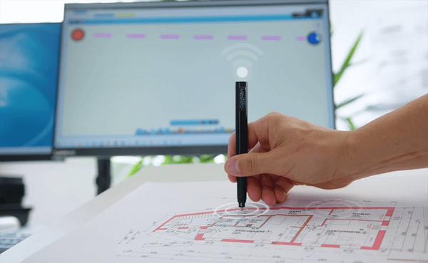 Planaufmaß mit Stiftaufmaß