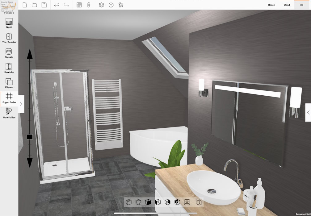3D-Modell des Aufmaßes in ViSoft Smart