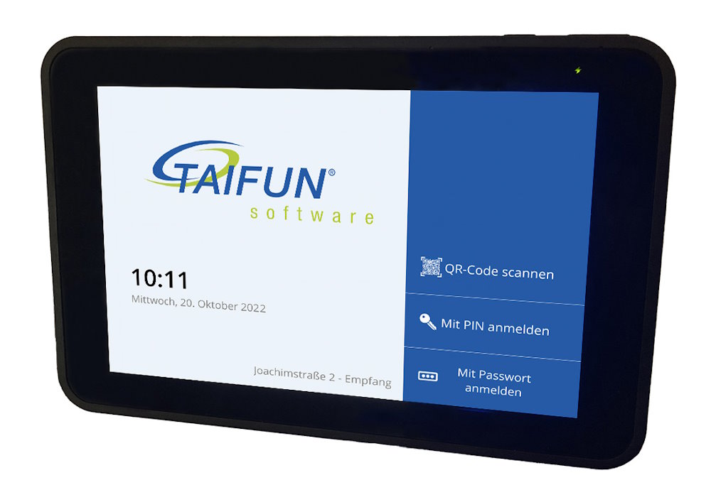 Inari Wandterminal TAIFUN Software - Abbildung kann abweichen