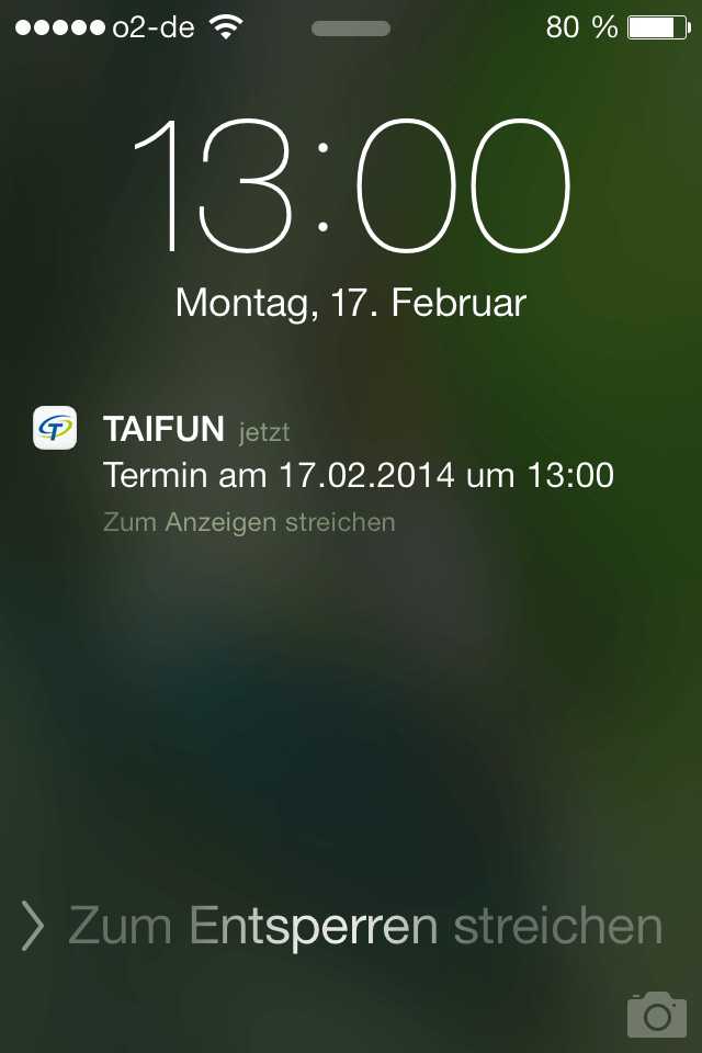Push-Benachrichtigungen auf dem iPhone